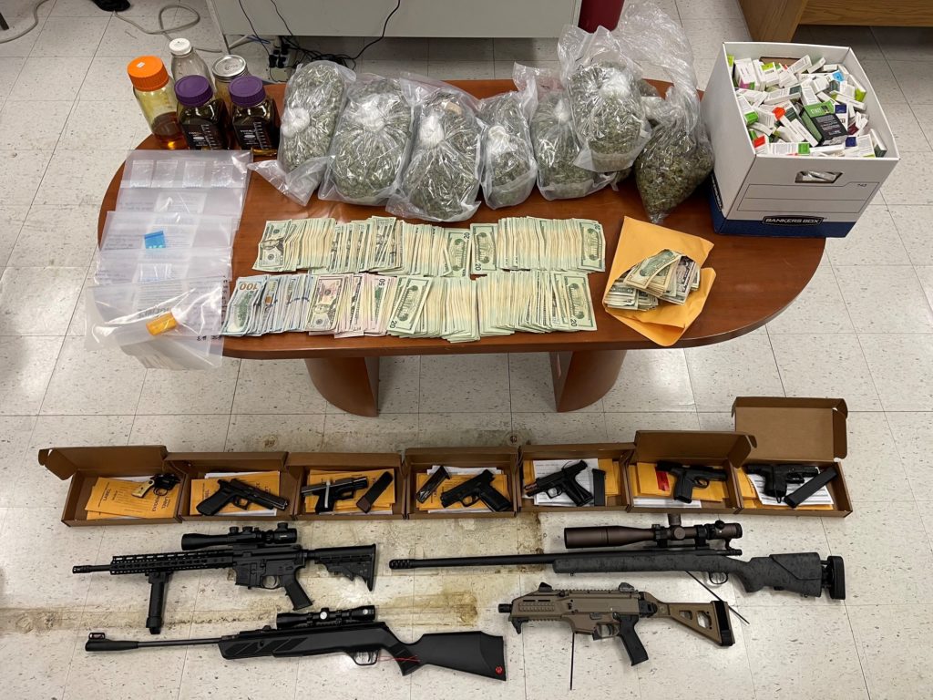 Indianapolis Man Charged After Police Confiscate Drugs, Guns, Cash From His Home - Vimarsana News
