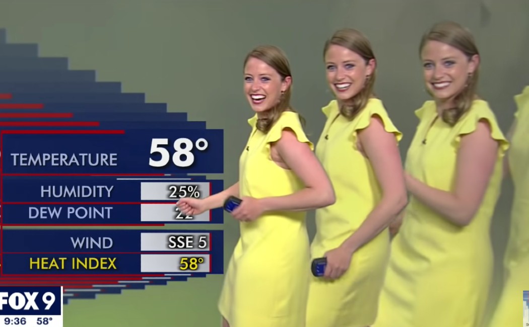 Minnesota Meteorologist Jennifer McDermed Gets Clones In Technical