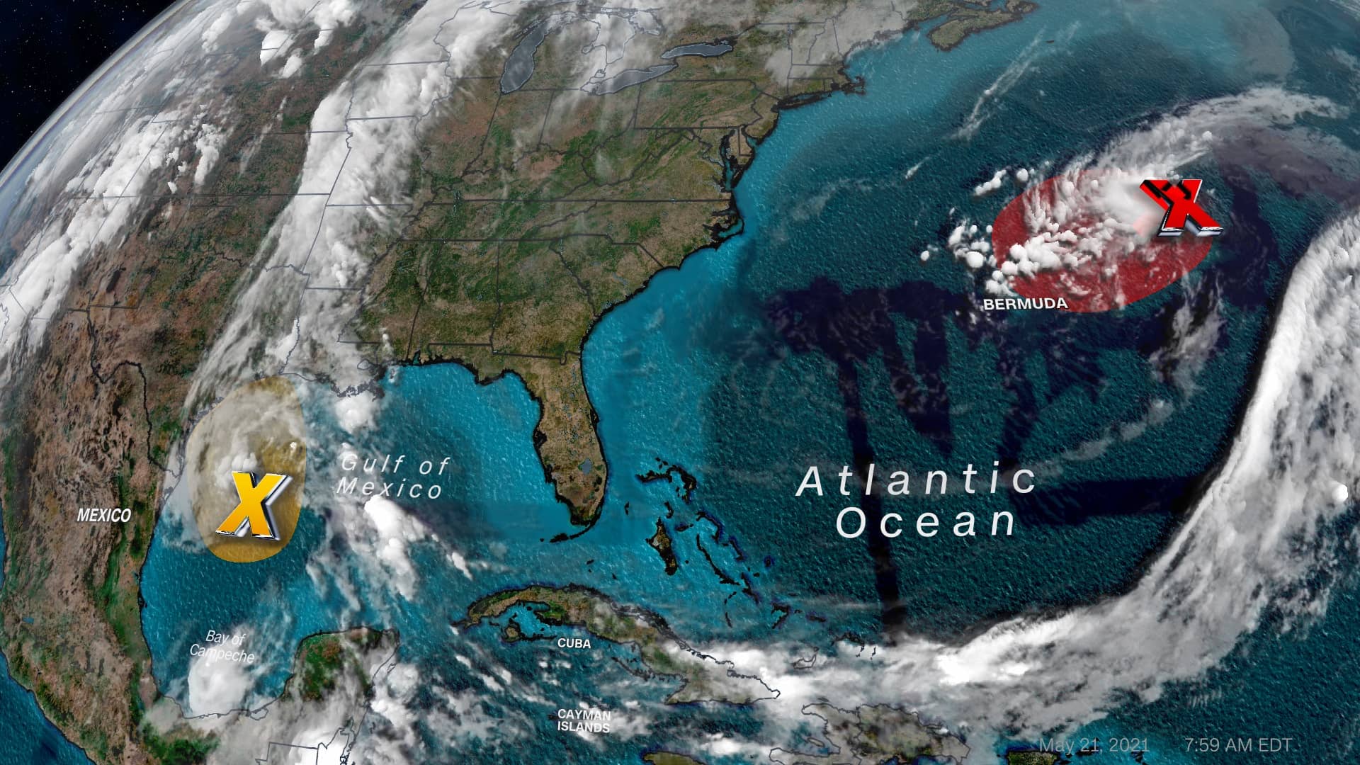 Tracking Two Tropical Disturbances In The Atlantic Ahead Of Hurricane ...