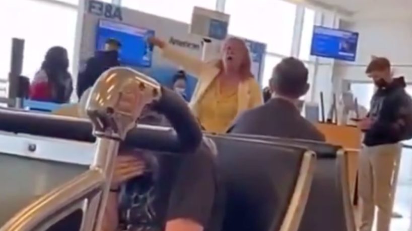 ‘Airport Boo Hoo Karen’ Has Meltdown [VIDEO]
