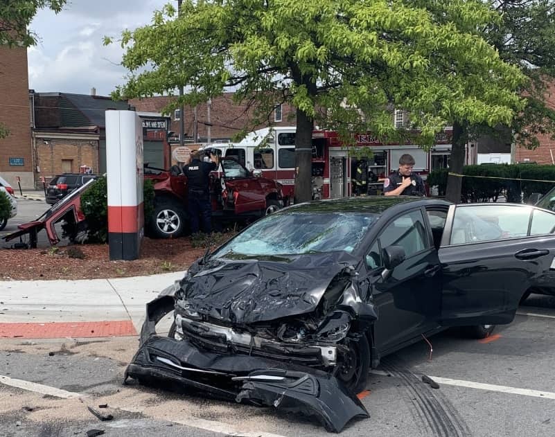 Lebanon Police Chase Ends in Four-Car Crash - Vimarsana News