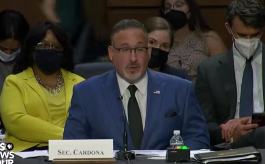 WATCH: Biden Education Sec. Cardona Implies Parents Shouldn't Be "Primary Stakeholder" In Their Kids' Education - Vimarsana News