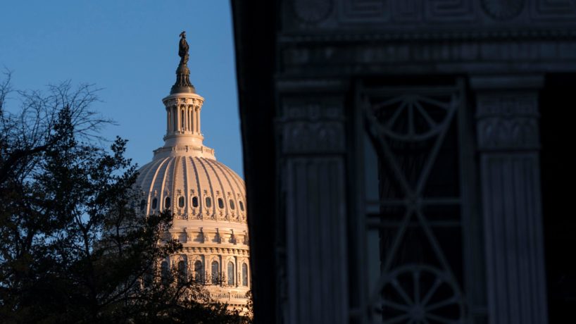 The U.S. Capitol.