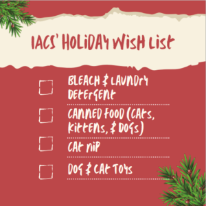 Indy ACS Holiday Wish List.