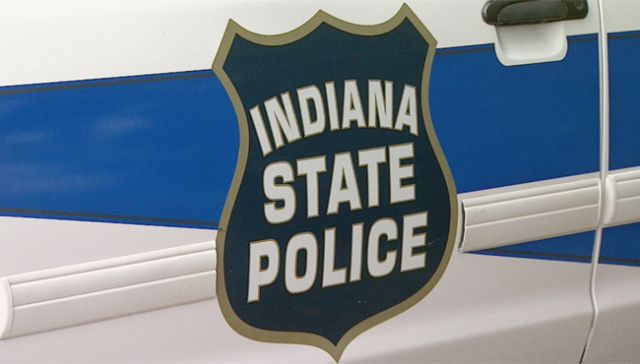 The logo for the Indiana State Police.