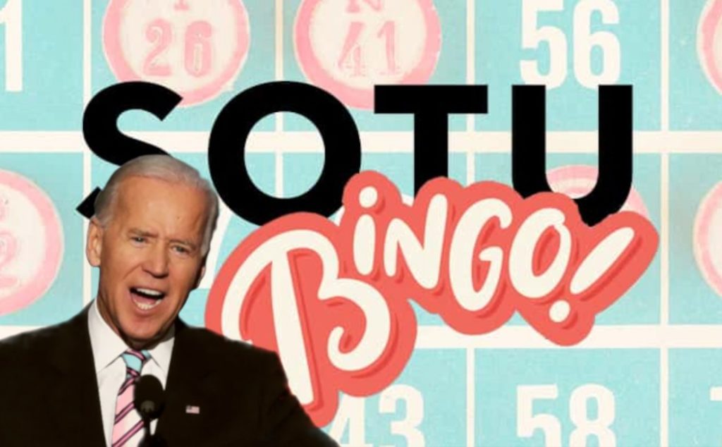 H&N: State Of The Union BINGO Card (Download Here) - Vimarsana News