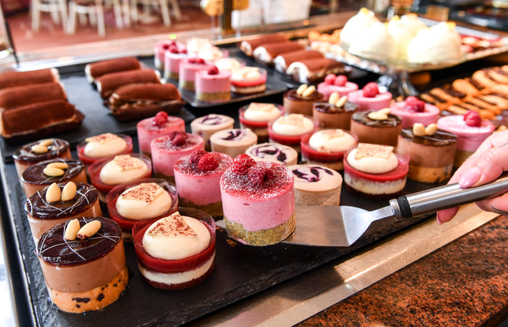 tray of bakery specialties