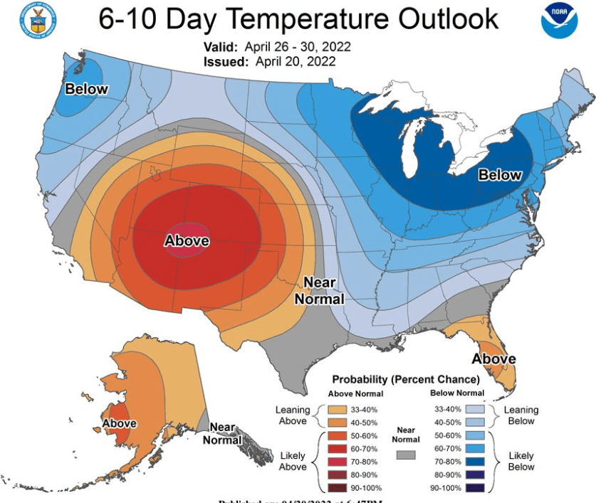 NWS: More Consistently Warm Temperatures Won't Be Here Until Mid-May - Vimarsana News