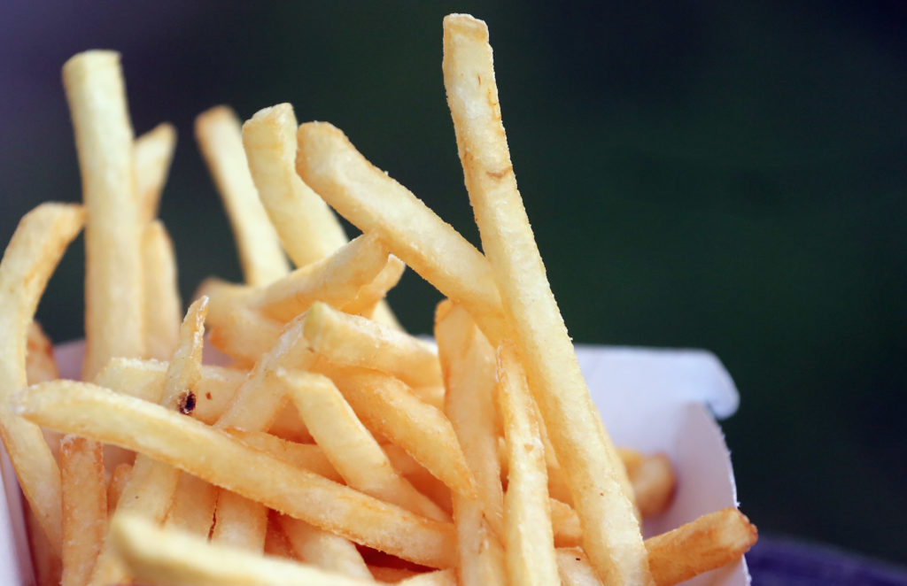 French fries from a fast food outlet