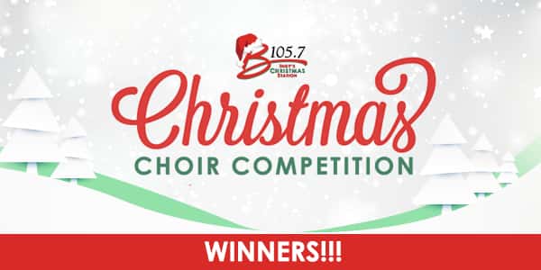 Christmas Choir Competition winners