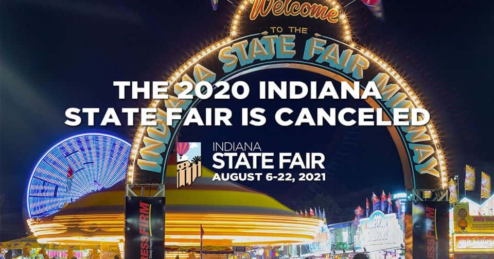THE 2020 INDIANA STATE FAIR IS CANCELED | B105.7