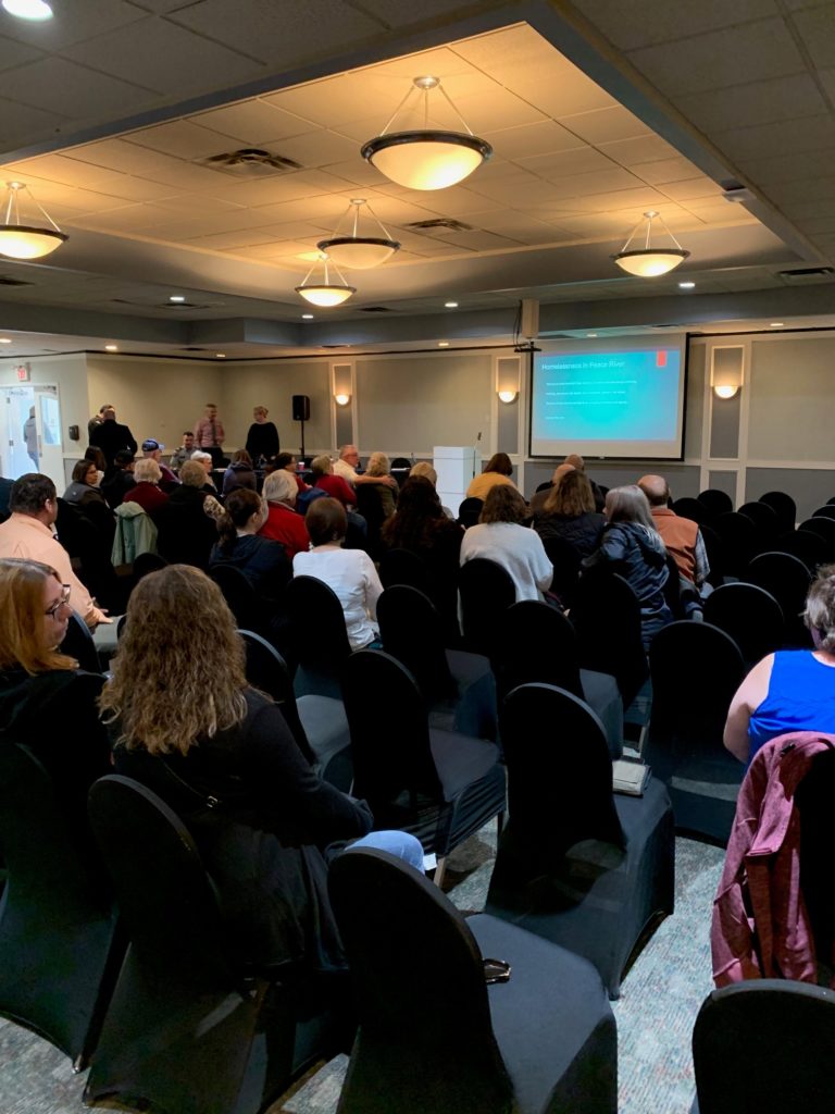 Downtown Businesses Town Hall in Peace River River Country