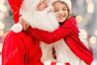 smiling-little-girl-with-santa-claus