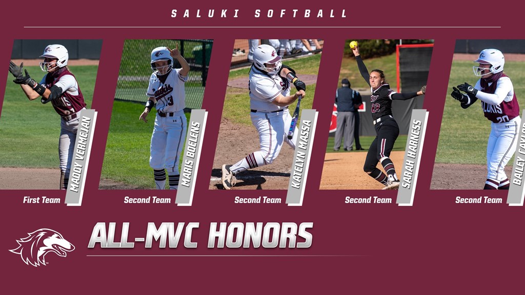 Five Saluki Softball players earn AllMVC honors Newsradio WJPF