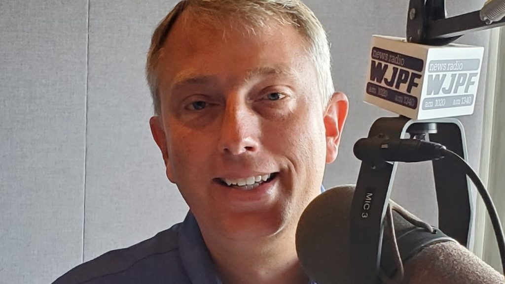Newsradio WJPF interview with Patrick Windhorst | March 27, 2023 - Vimarsana News