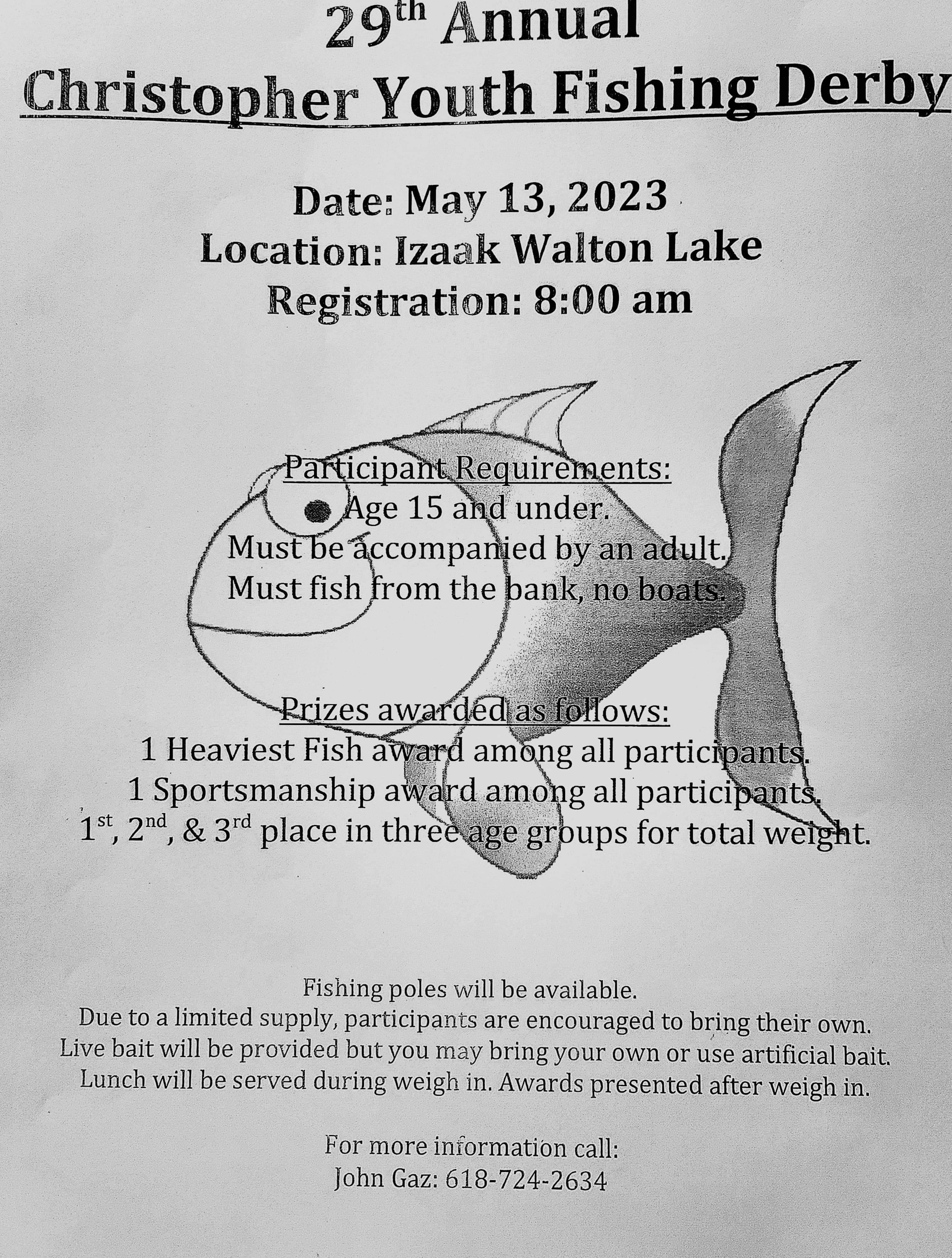 29th Annual Christopher Youth Fishing Derby