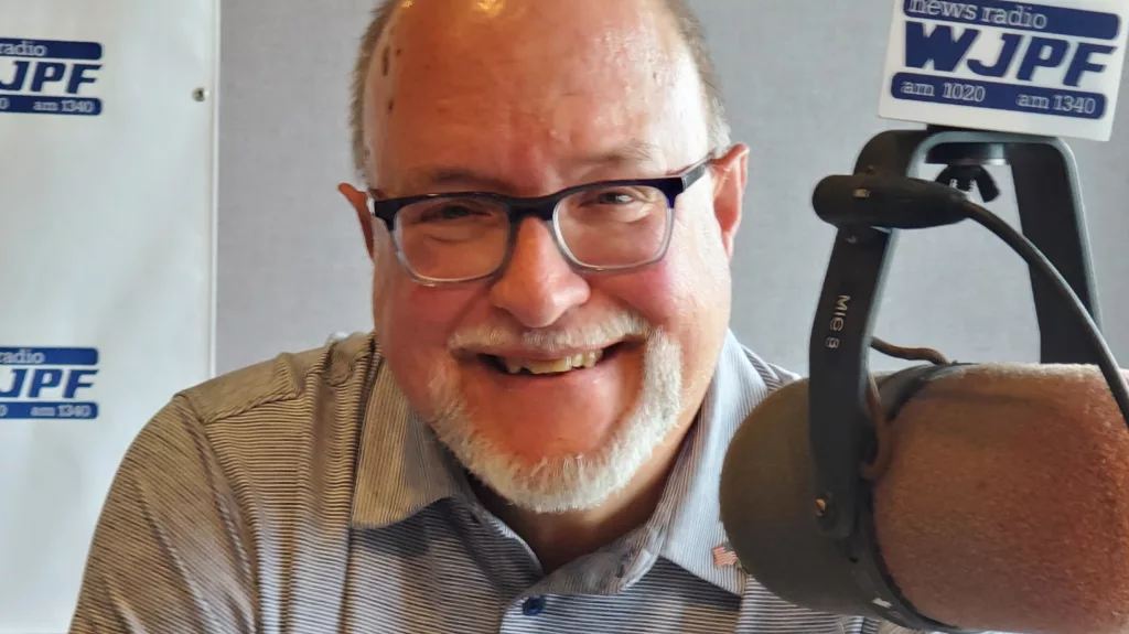 Newsradio WJPF interview with John Otey | August 14, 2023 - Vimarsana News