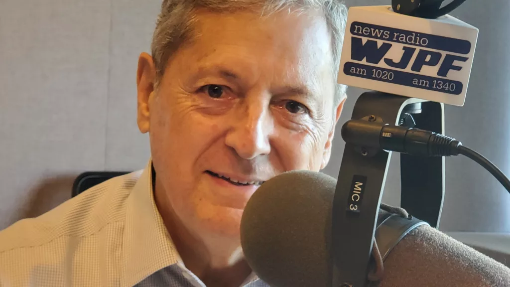 Newsradio WJPF interview with David Harris | September 13, 2023 - Vimarsana News