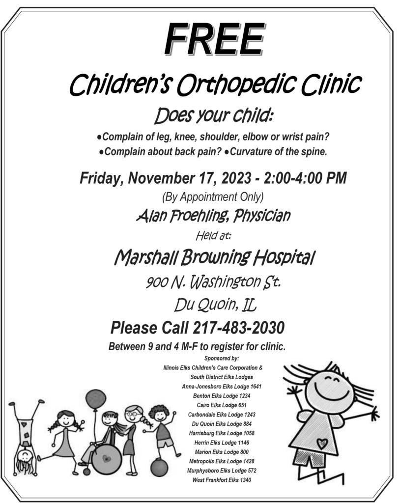 Free Children’s Orthopedic Assessment Newsradio WJPF