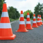 trafficconesonasphalthighway-roadrepair