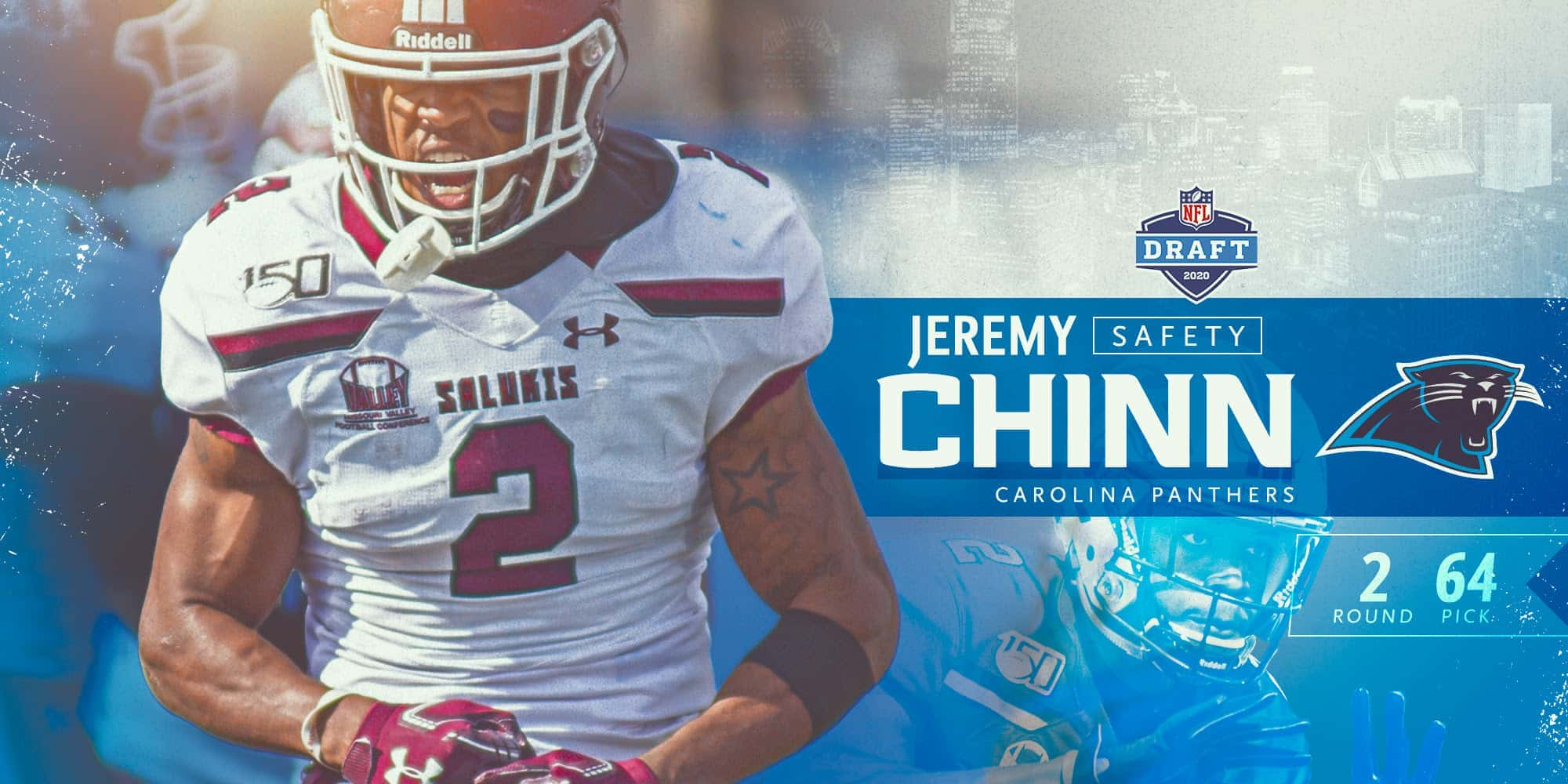 Jeremy Chinn Selected in Round 2 of NFL Draft By Carolina Panthers