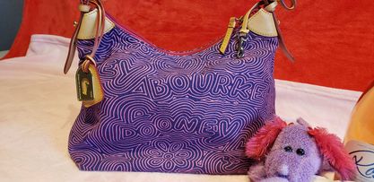 Dooney and bourke hot sale purple purse