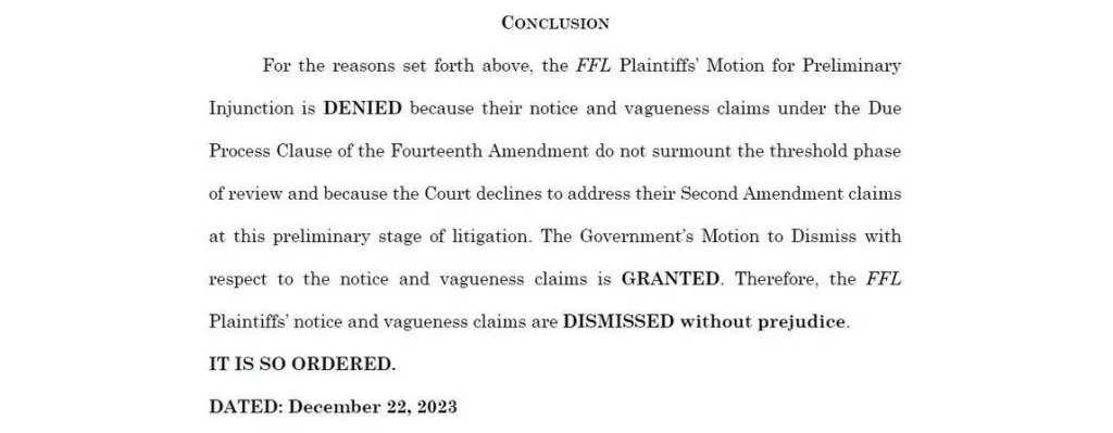 Federal judge declines to stay assault weapons ban ahead of Jan. 1 registration deadline - Vimarsana News
