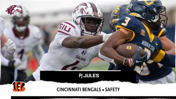Saluki safety PJ Jules signs free agent contract with Cincinnati Bengals - Vimarsana News