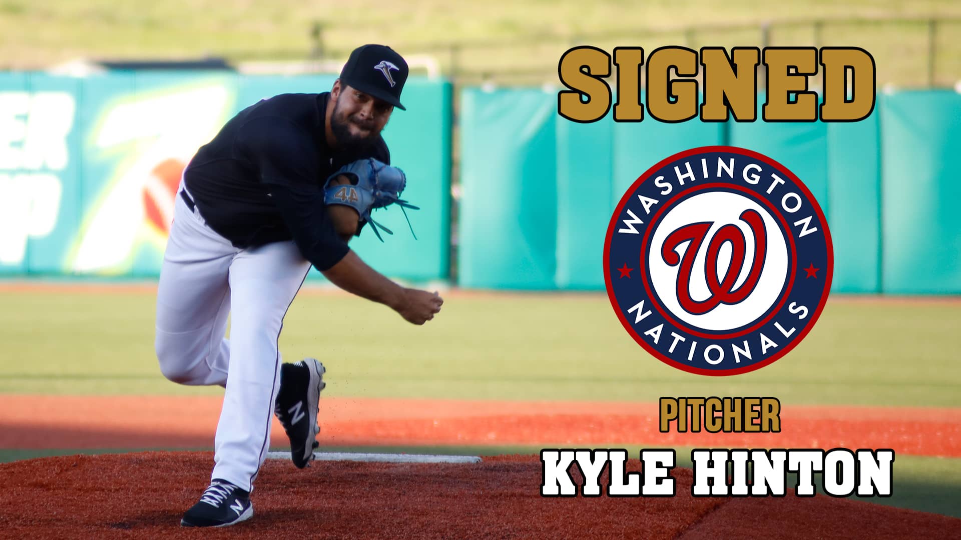 Kyle Hinton signs with Washington Nationals WUEZ Marion, IL