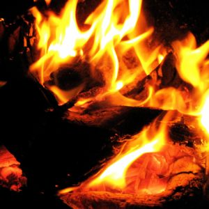 camp-fire