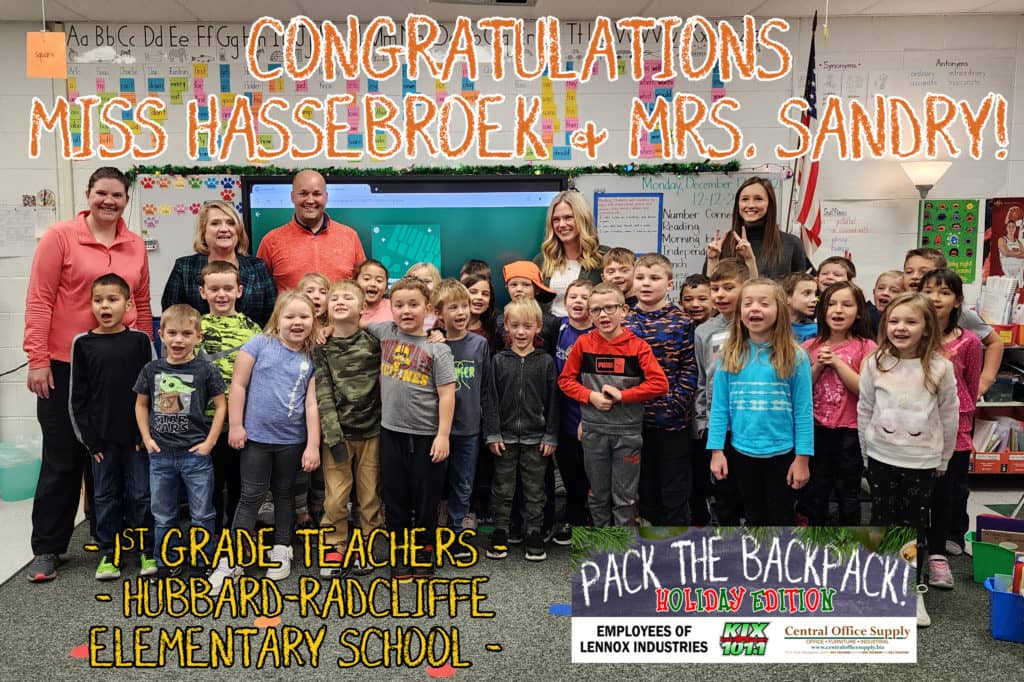 HOLIDAY PACK THE BACKPACK WINNER: MISS RACHEL HASSEBROEK & MRS. MEGAN SANDRY - Vimarsana News