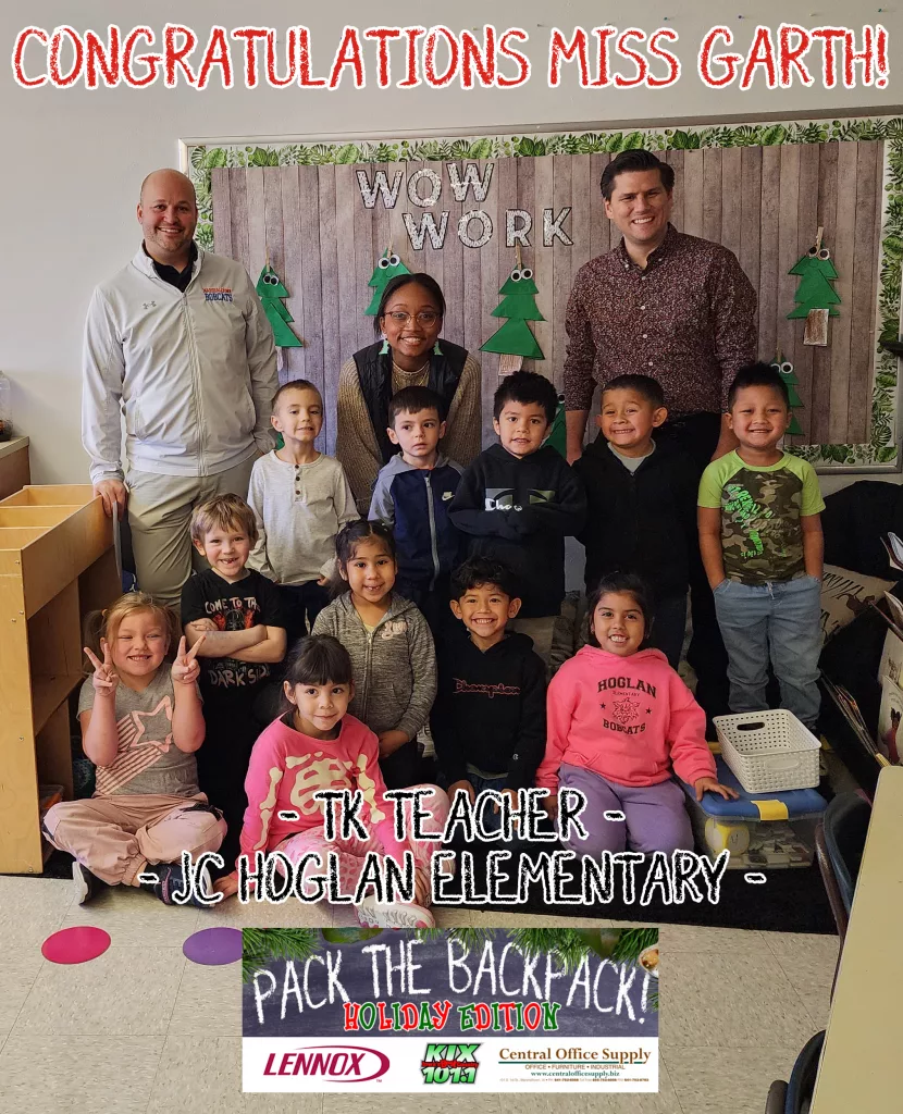 Holiday Pack the Backpack Winner: Shonna Garth - Vimarsana News