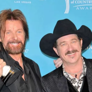 Brooks and Dunn at the 45th Academy of Country Music Awards Press Room^ MGM Grand Garden Arena^ Las Vegas^ NV. 04-18-10