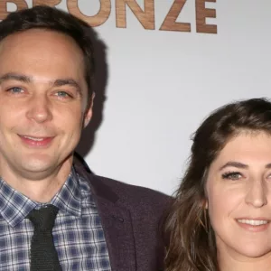 Jim Parsons^ Mayim Bialik at the SilverScreen Theater at the Pacific Design Center on March 7^ 2016 in Los Angeles^ CA