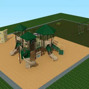 green-castle-playground