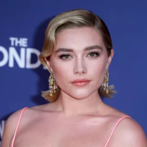 Florence Pugh attends "The Wonder" UK premiere at The Royal Festival Hall on in London^ England. London^ United Kingdom - October 07^ 2022