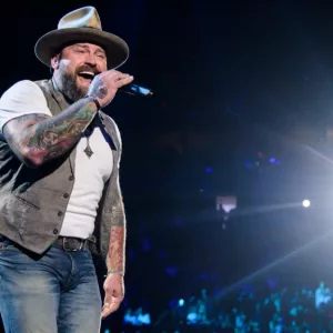 Zac Brown of Zac Brown Band performs at the 2019 iHeartRadio Music Festival. Las Vegas^ NV^ USA - September 21^ 2019