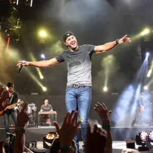 Singer Luke Bryan performs in concert at the XFINITY Theatre on September 13^ 2014 in Hartford^ Connecticut.