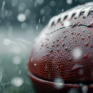 football-rain