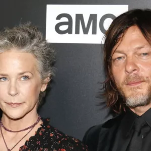 Norman Reedus^ Melissa McBride at the premiere of AMC's 'The Walking Dead' Season 9 held at the DGA Theater in Los Angeles^ USA on September 27^ 2018.