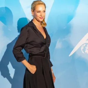 Uma Thurman at 3rd Monté-Carlo Gala for the global Ocean. Monté Carlo^ Principality of Monaco September^ 26^ 2019