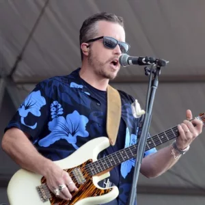 Jason Isbell and the 400 Unit performs at the New Orleans Jazz and Heritage Festival in Louisiana. New Orleans^ LA - May 4^ 2018