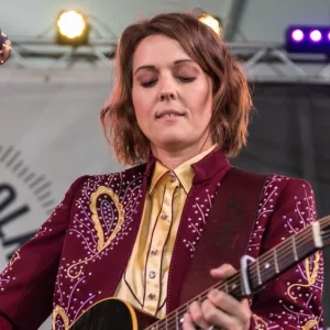 Brandi Carlile performs at The Newport Folk Festival in Rhode Island Newport^ Rhode Island^ USA - July 26^2019