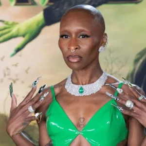 Cynthia Erivo at the premiere for Wicked at the Dorothy Chandler Pavilion. LOS ANGELES^ CA. November 09^ 2024