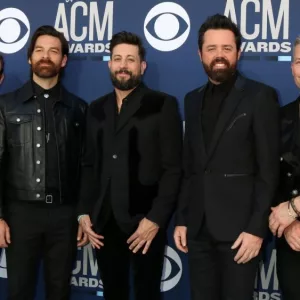Old Dominion at the 54th Academy of Country Music Awards at the MGM Grand Garden Arena on April 7^ 2019 in Las Vegas^ NV