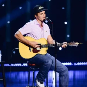 Parker McCollum performs in Hollywood^ Florida on November 14^ 2024. The performance was part of Audacy’s Stars and Strings benefit concert. Hollywood^ Florida - November 14^ 2024