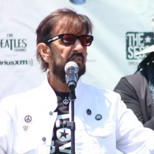 Ringo Starr celebrates his 84th birthday^ at his annual Peace and Love Campaign. Beverly Hills^ California United States - July 7 2024