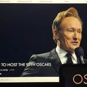 CONAN O'BRIEN PICTURED-- The 97th Academy Awards ceremony^ presented by the Academy of Motion Picture Arts and Sciences (AMPAS)^ will take place on March 2^ 2025^ at the Dolby Theatre. Toronto^ Canada - February 18 2025