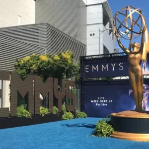 Emmy statues at the 70th Primetime Emmy Awards held at Microsoft Theater^ L.A. Live on September 17^ 2018 in Los Angeles^ California