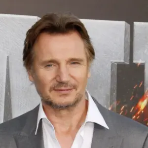 Liam Neeson at the Los Angeles premiere of 'Battleship' held at the Nokia Theatre L.A. Live in Los Angeles^ USA on May 10^ 2012.